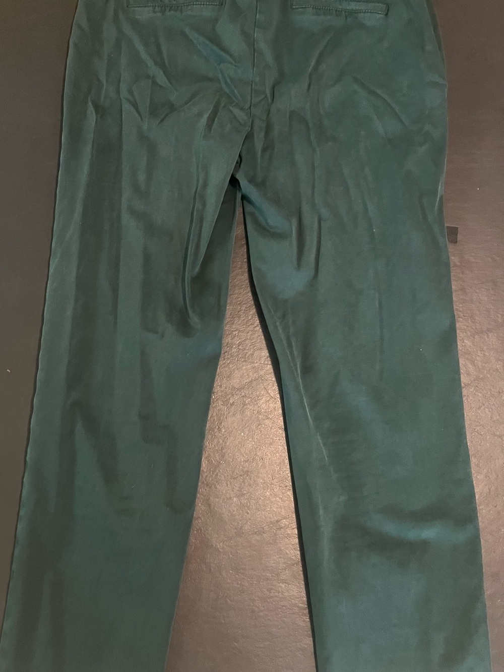 LILA RYAN Deep Teal Cropped Chinos